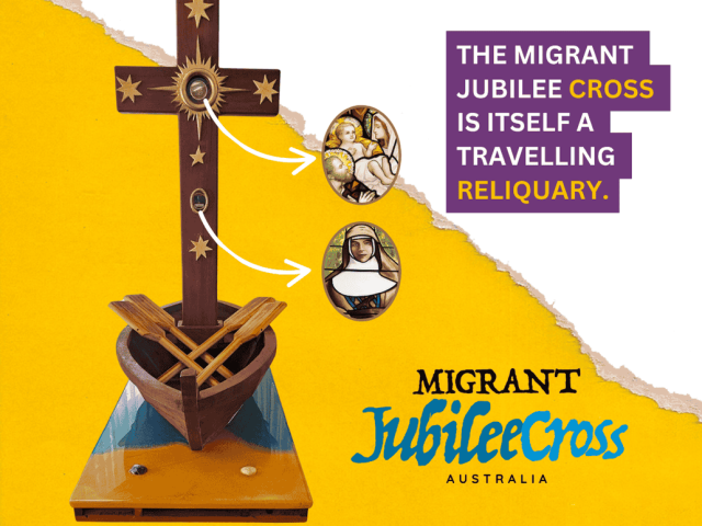 Relics in the Migrant Jubilee Cross