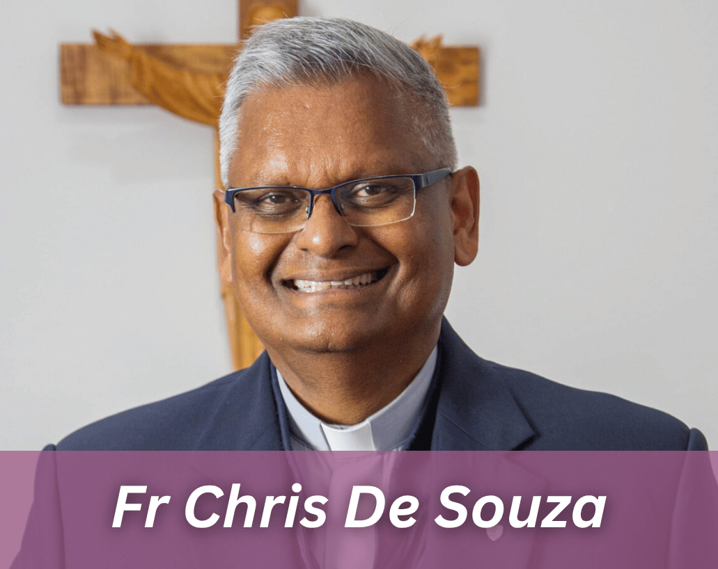 Fr Chris De Souza: "Just be genuine. Be honest. Be sincere"
